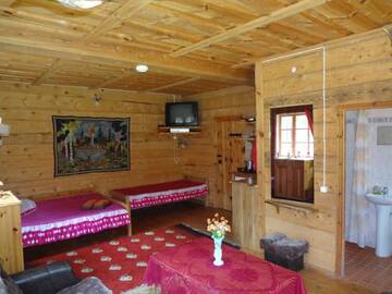 Фото номера Классический семейный номер Дома для отпуска Järve Cottages г. Tehumardi 4